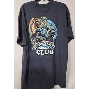 Sesame street men's gray shirt Size XXL